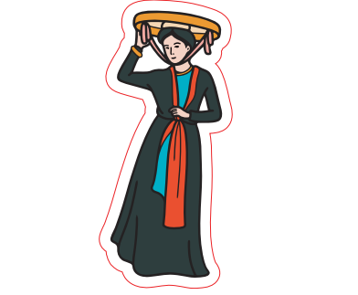 Pin Gỗ - Trang Phục Truyền Thống