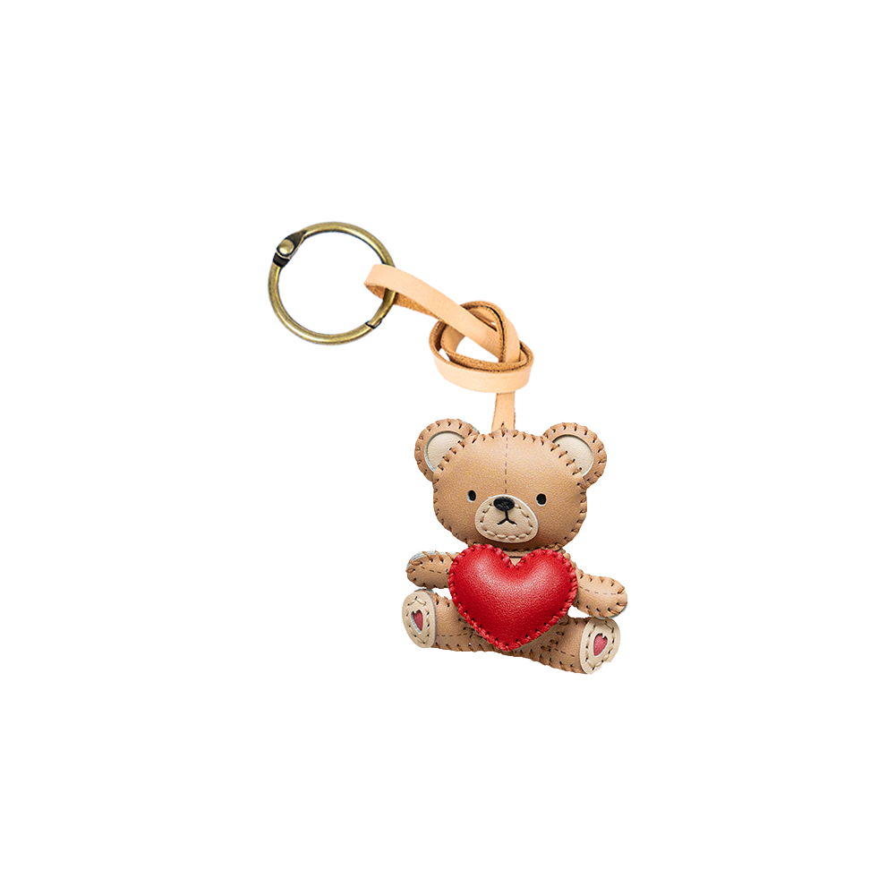 Móc Khóa Da Chủ Đề Đồ Chơi Tuổi Thơ