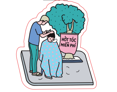 Pin Gỗ - Hớt tóc, Xích lô, Vận chuyển