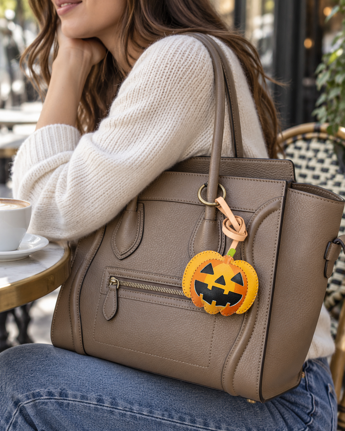 Móc Khoá Da Chủ Đề Halloween