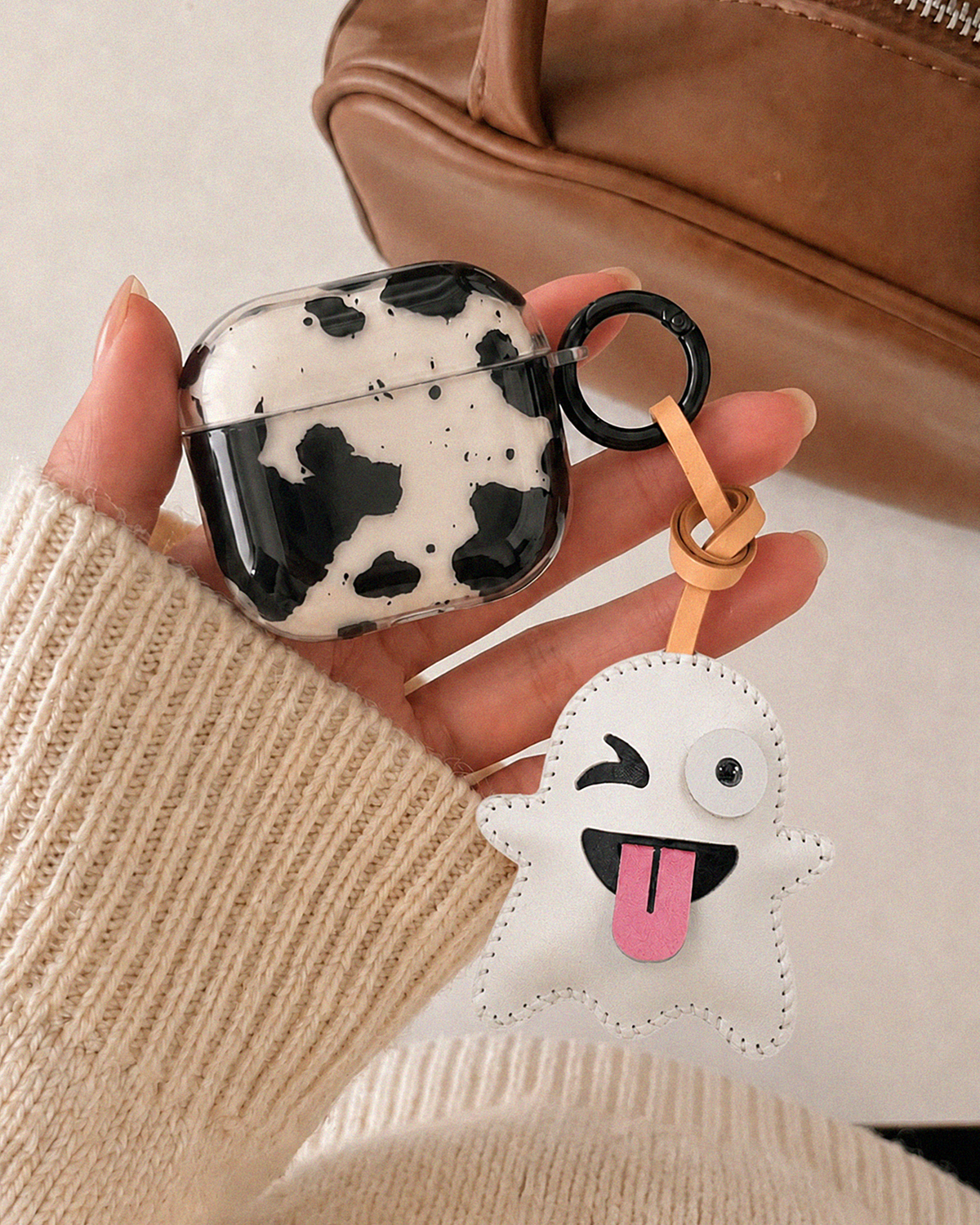 Móc Khoá Da Chủ Đề Halloween