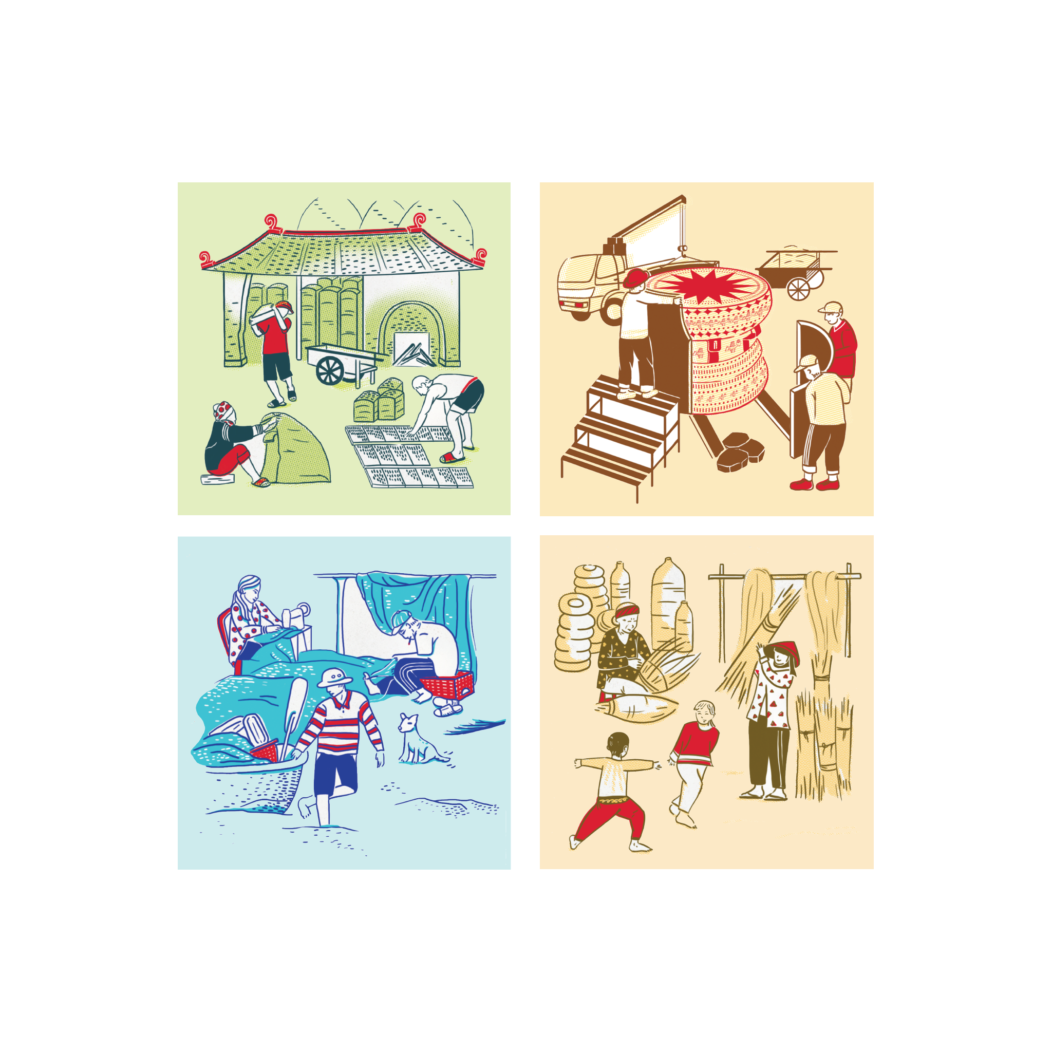 Lót Ly Gốm - Biểu Tượng Việt Nam