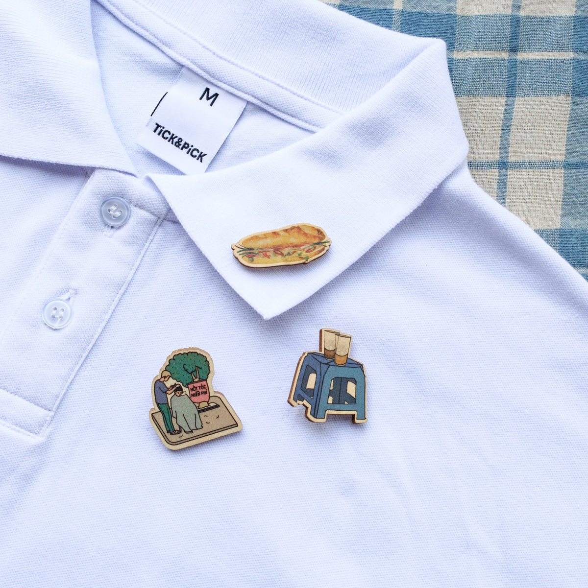 Pin Gỗ - Hớt tóc, Xích lô, Vận chuyển