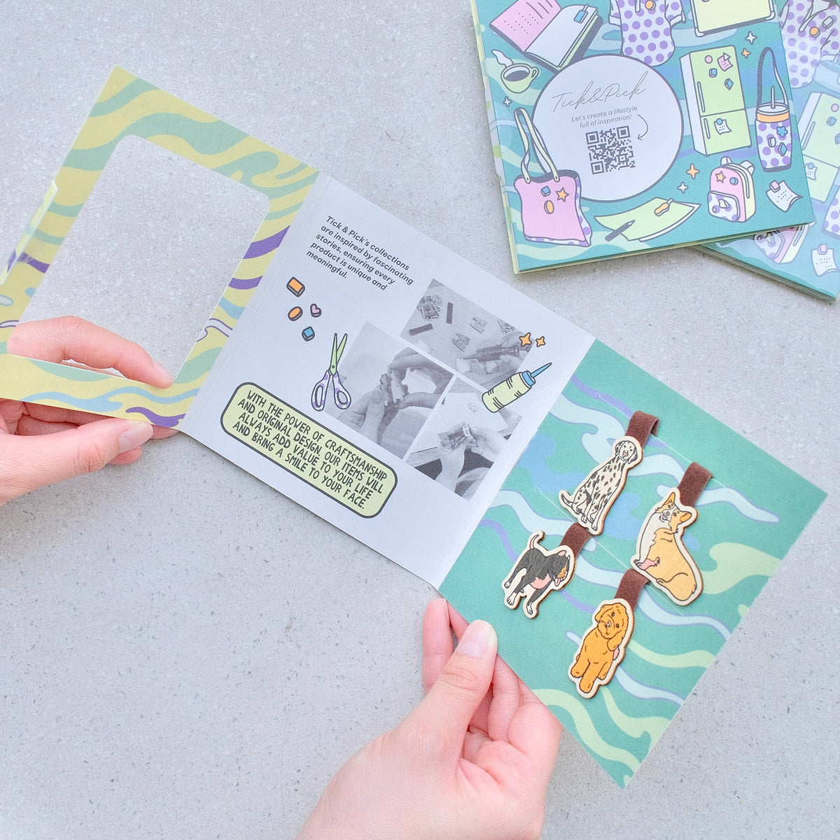 Kẹp Sách Gỗ (Set 4) - Chủ Đề Thú Cưng