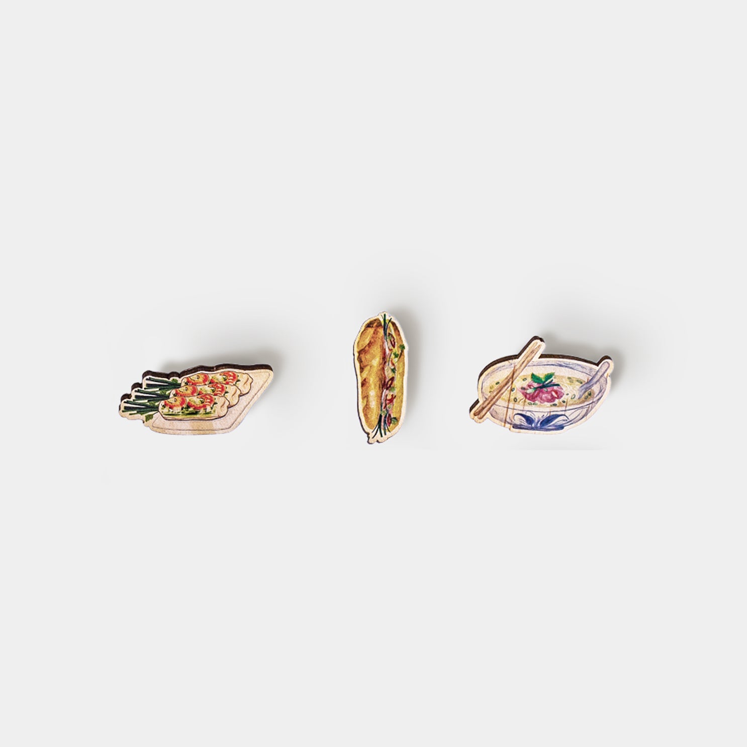 Pin Gỗ - Phở, Bánh Mì, Gỏi Cuốn