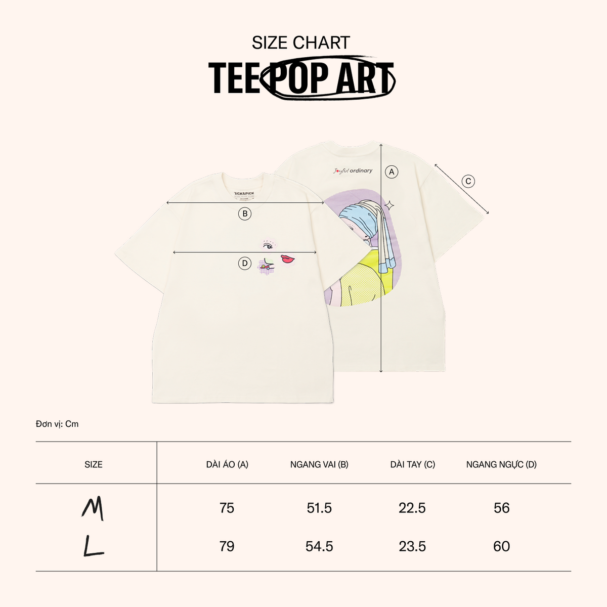 Bộ sưu tập áo thun POP-ART -  Biểu tượng cổ điển gặp Pop Art