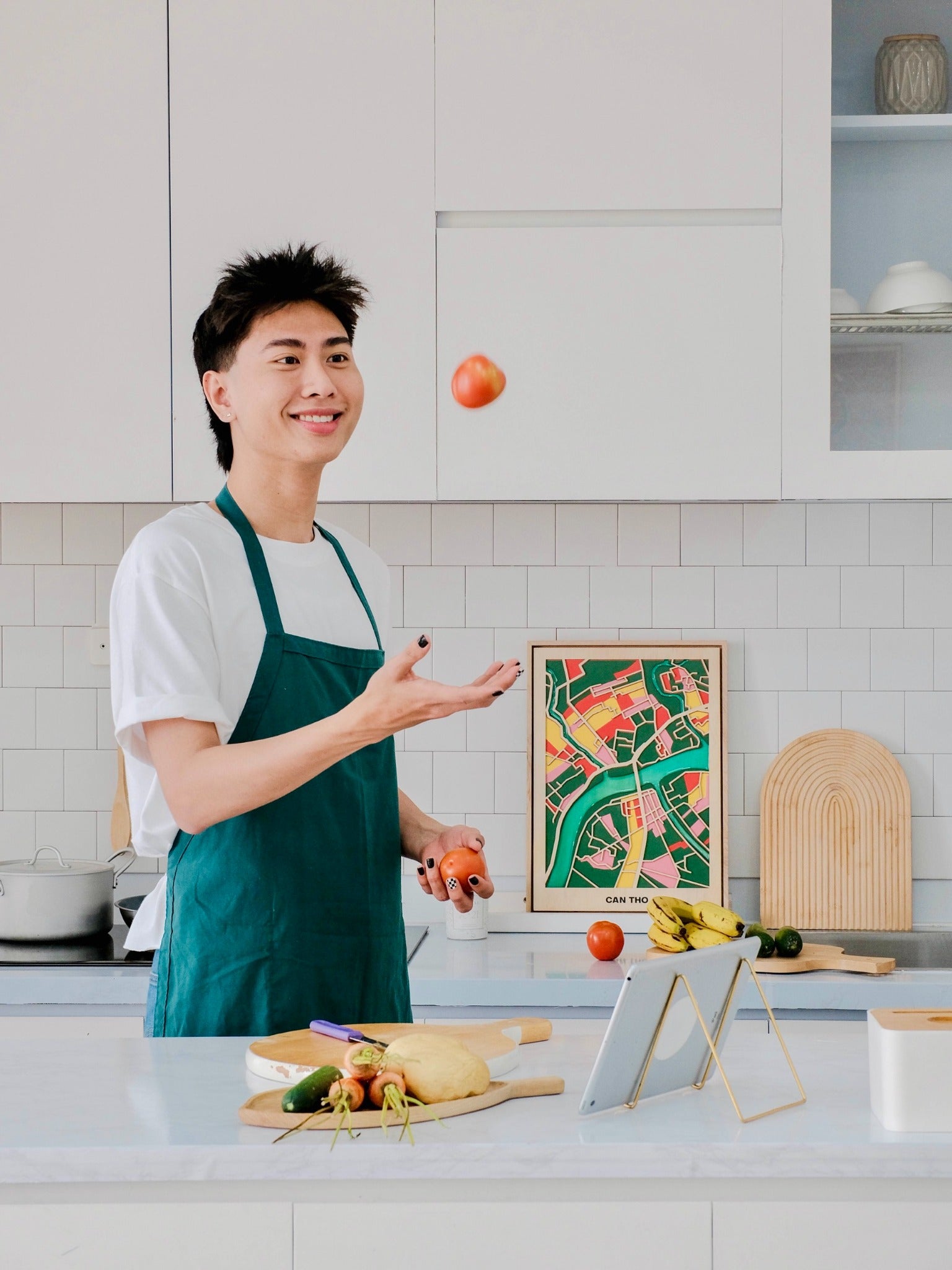Bản Đồ Tranh Gỗ Việt Nam - Cần Thơ