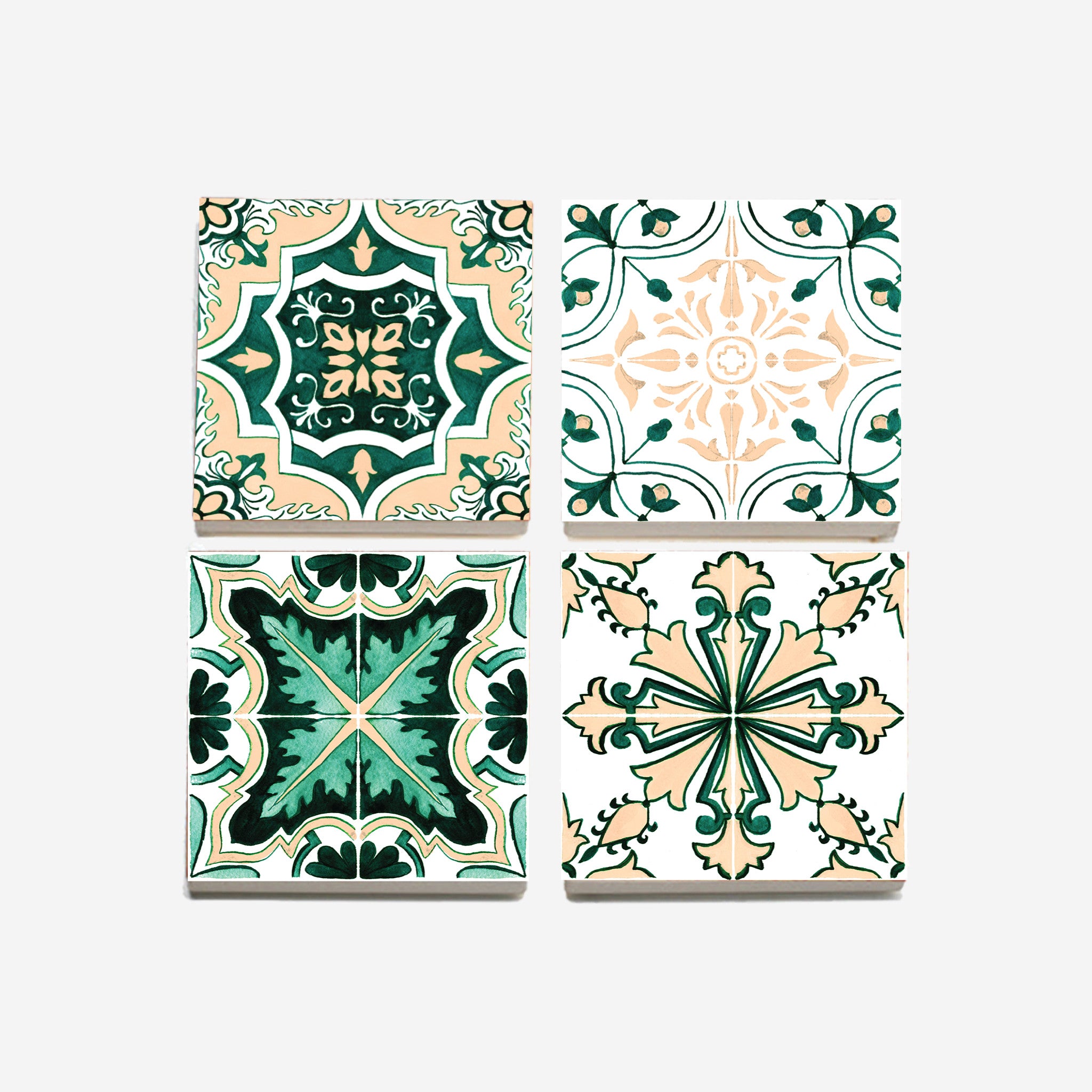 Lót Ly Gốm - Gạch Indochine